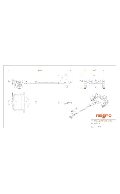 Priekaba RESPO 700V451T160