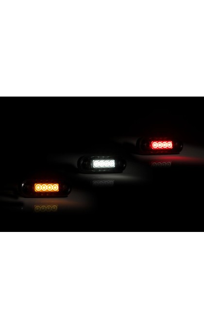 Žibintas LED FT-073 12/24V geltonas