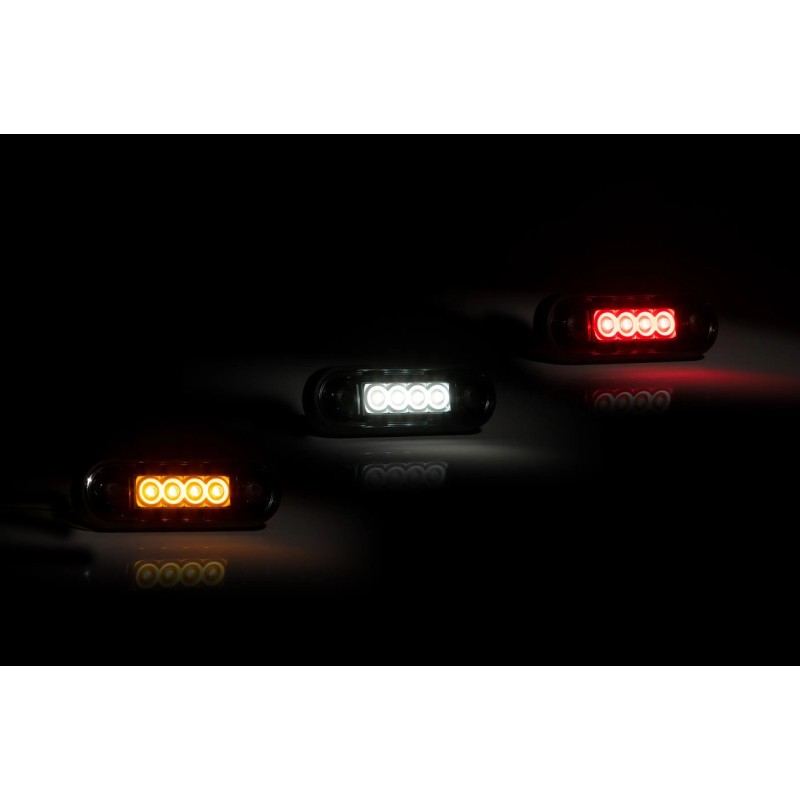 Žibintas LED FT-073 12/24V geltonas