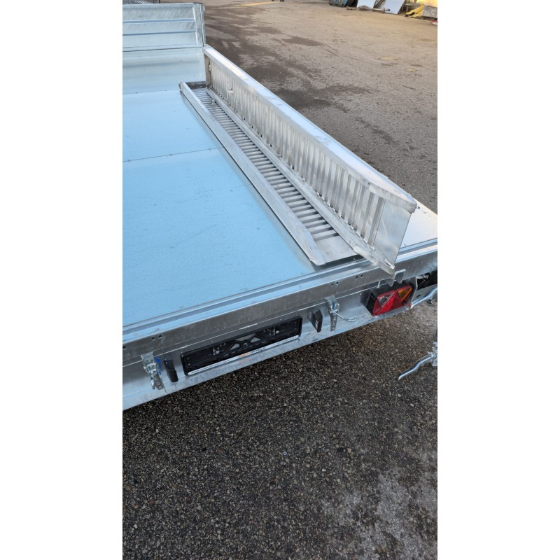 Aliuminės rampos 65x25NB 2050 - 2600kg G užkabinimas