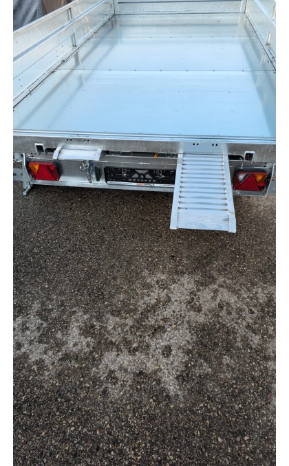 Aliuminės rampos 65x25NB 2050 - 2600kg G užkabinimas