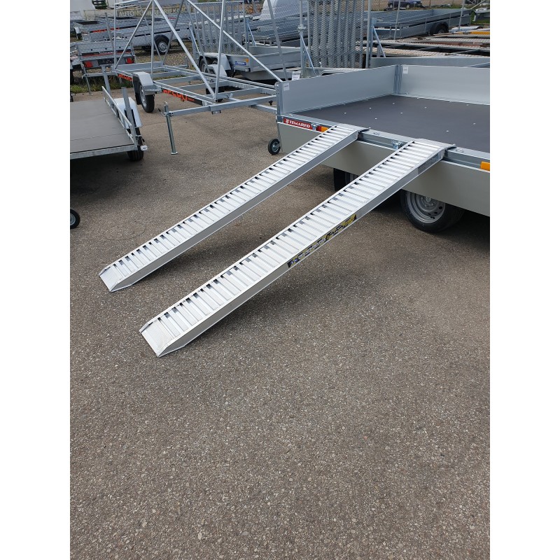 Aliuminės rampos 75x35NB 750 - 1000kg