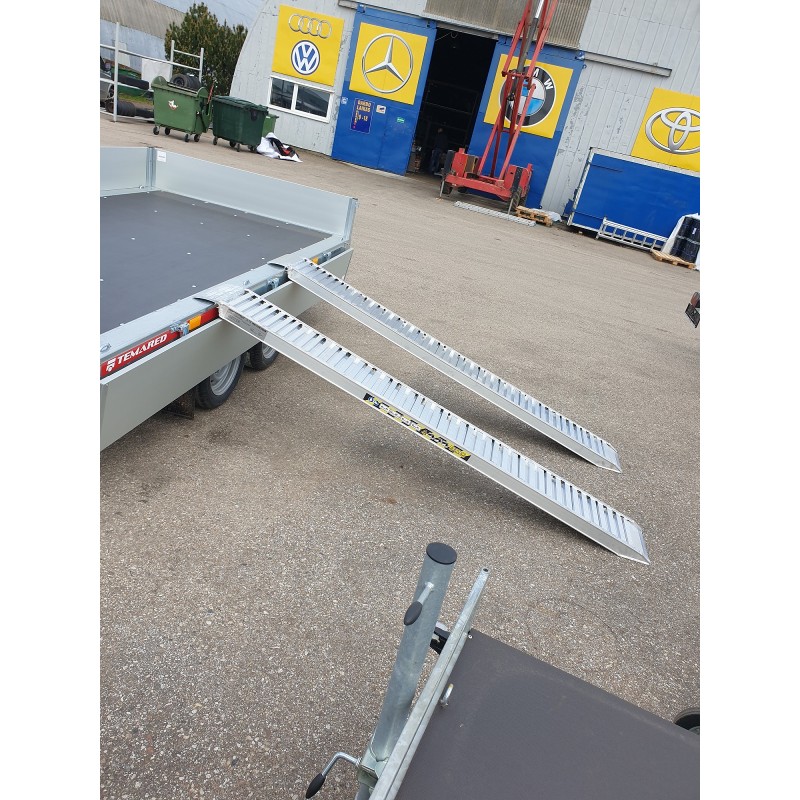 Aliuminės rampos 75x35NB 750 - 1000kg