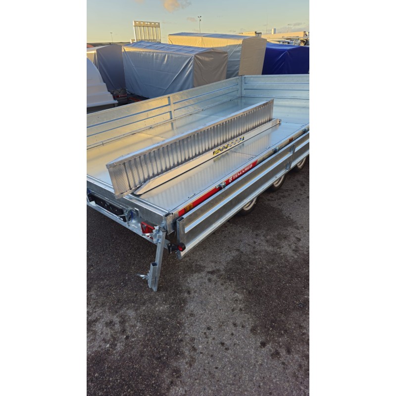 Aliuminės rampos 65x20NBG 3000-3200kg G Užkabinimas