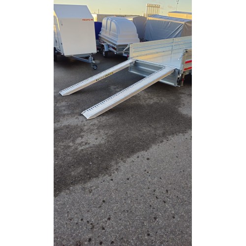 Aliuminės rampos 65x20NBG 3000-3200kg G Užkabinimas
