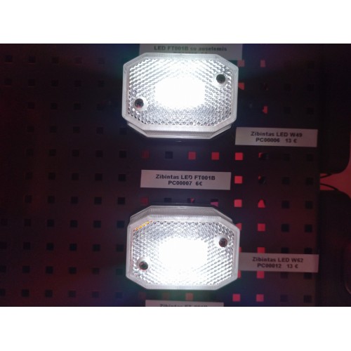 Žibintas LED FT001 B su auselėmis