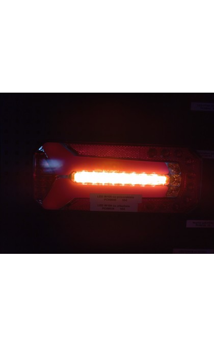 Žibintas LED W150 1115 su atbulinės eigos žibintu