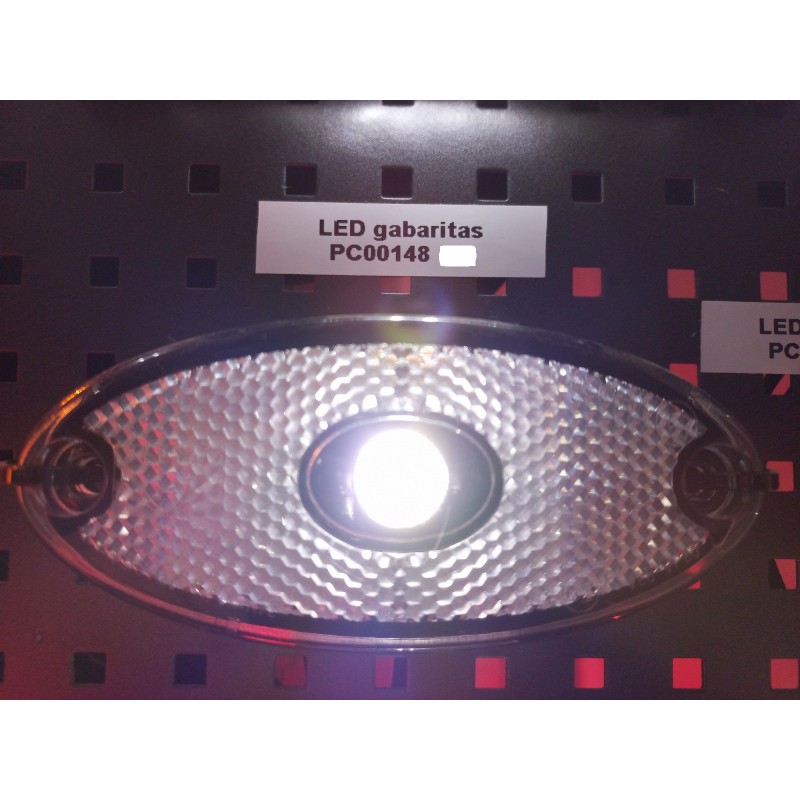 Žibintas gabaritinis baltas ASPOCK FLATPOINT II LED 0.5m
