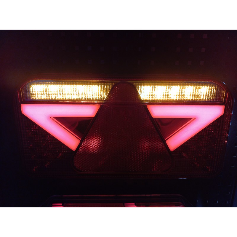 Žibintas LED L1911 su trikampiu kairė