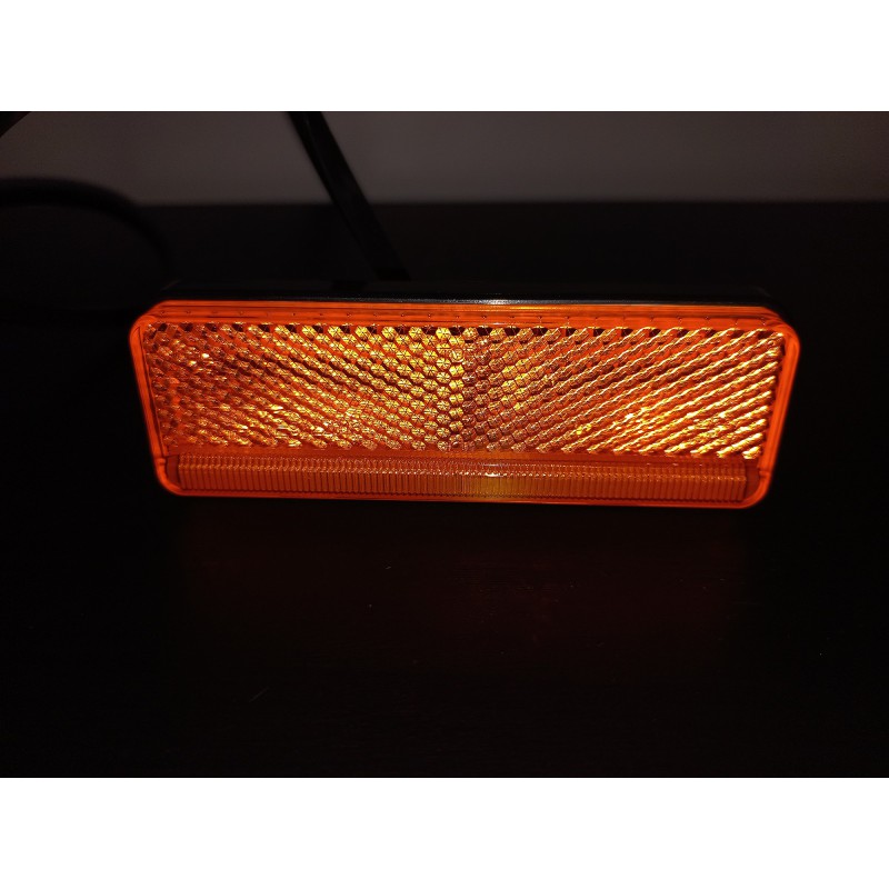 Žibintas LED oranžinis šoninis HORPOL HOR93