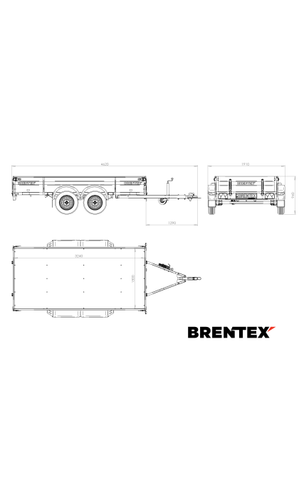 Priekaba BRENTEX BREN-3315-2