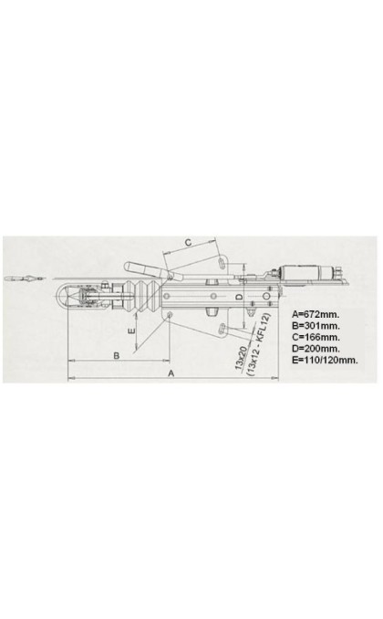 Inercinio stabdžio mechanizmas KNOTT 2700kg