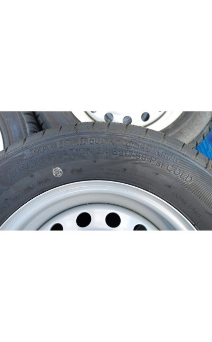 Priekabos atsarginis ratas R13 165/70 4x100