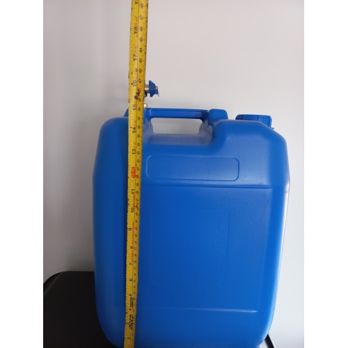 Kanistras plastikinis 20L su kraneliu ( mėlynas )