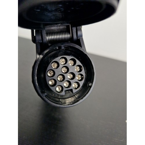 Jungtis lizdas 12v plastikas 13pin prailginimo