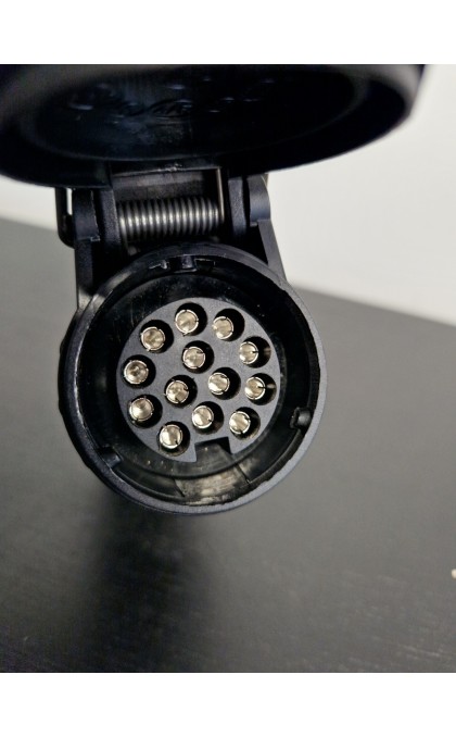 Jungtis lizdas 12v plastikas 13pin prailginimo