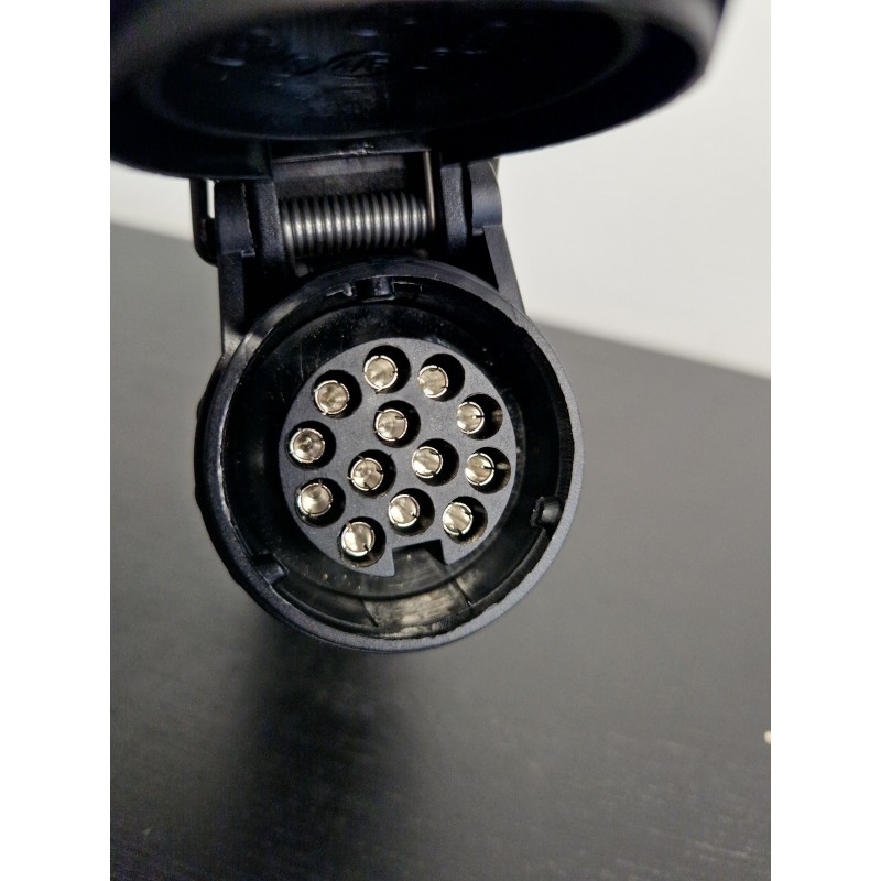 Jungtis lizdas 12v plastikas 13pin prailginimo