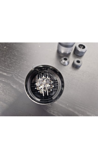 Jungtis lizdas 12v plastikas 13pin prailginimo