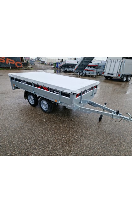 Tentas ant bortų priekabai BRENTEX BREN-3015FB-2L-750