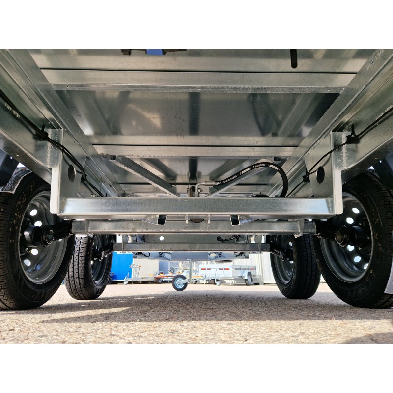 Priekaba TEMARED Tipper 2515/2 (virinti bortai)