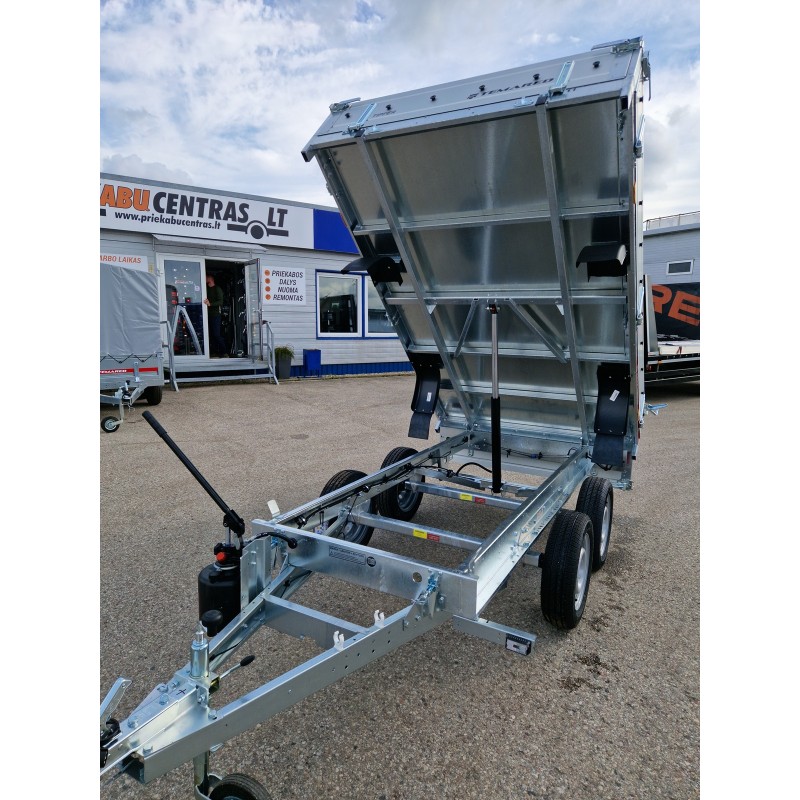Priekaba TEMARED Tipper 2515/2 ALU flexipump