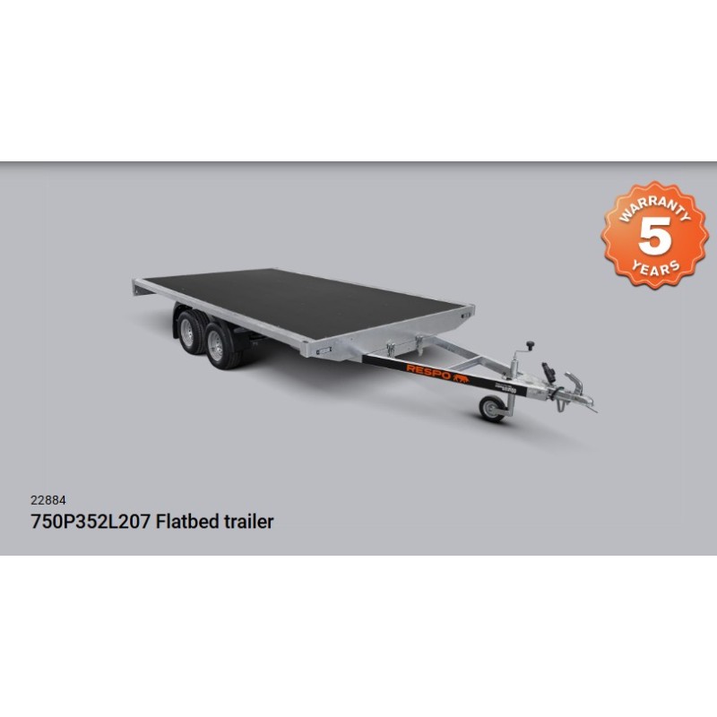 Priekaba RESPO 750P352L207 ( Platforma )