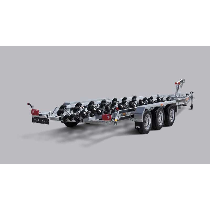 Priekaba laivui RESPO 3500V912 Multiroller Triple Axle