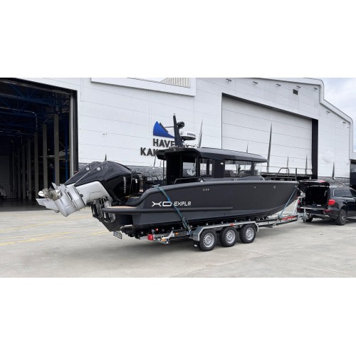 Priekaba laivui RESPO 3500V912 Multiroller Triple Axle