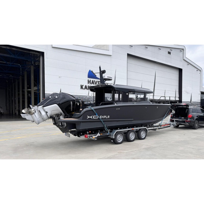 Priekaba laivui RESPO 3500V912 Multiroller Triple Axle