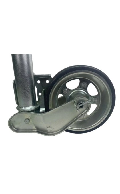 Ratukas atraminis 230x80 mm, ilgis 560 mm, 500 kg, su montavimo plokšte