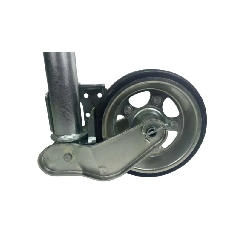 Ratukas atraminis 230x80 mm, ilgis 560 mm, 500 kg, su montavimo plokšte