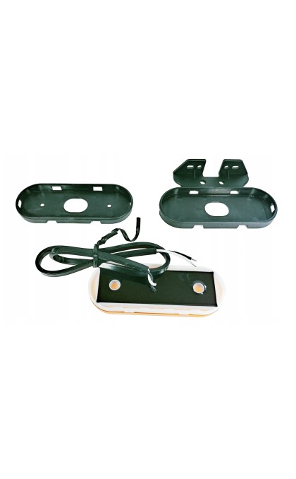Žibintas LED FT-072 su laikikliu 12/36V geltonas