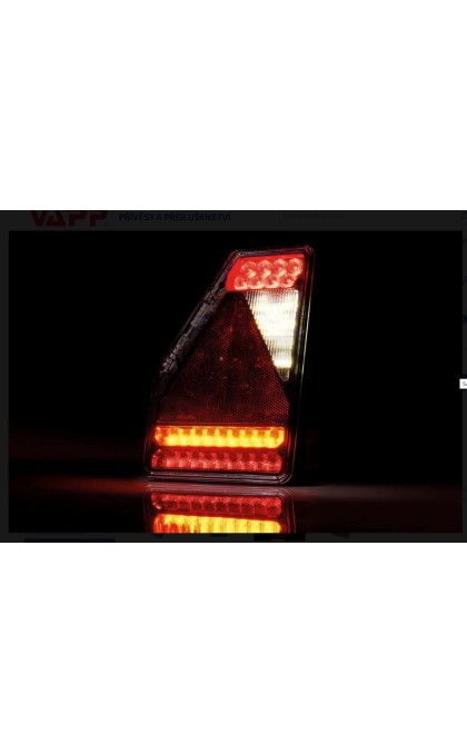 Žibintas LED FT-277 L  PM  su lizdu 5pin kairė