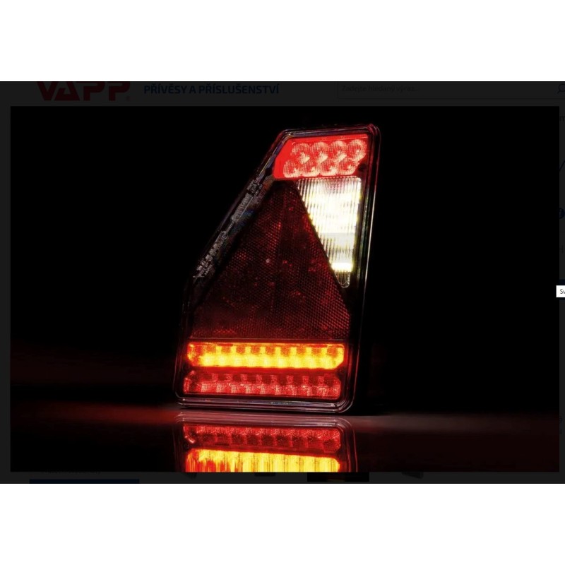 Žibintas LED FT-277 L  PM  su lizdu 5pin kairė