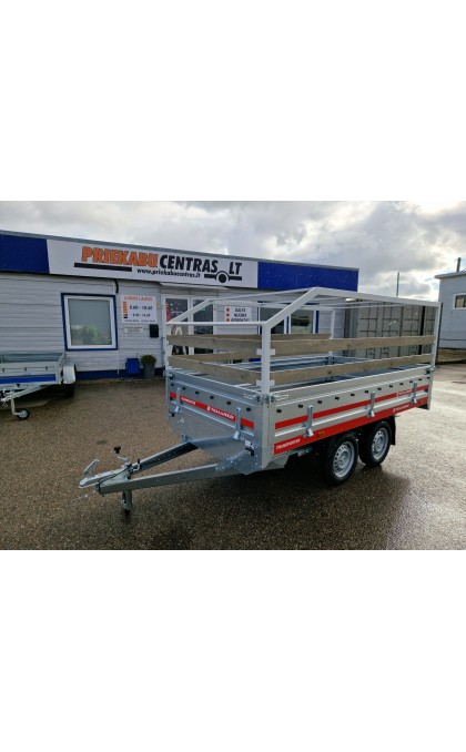 Tentas priekabai TEMARED Transporter 3015/2 h-80cm