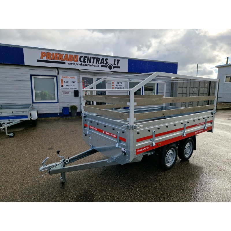 Tentas priekabai TEMARED Transporter 3015/2 h-80cm