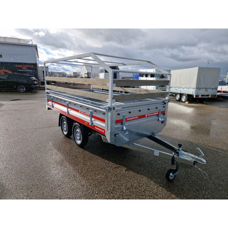 Tentas priekabai TEMARED Transporter 3015/2 h-80cm