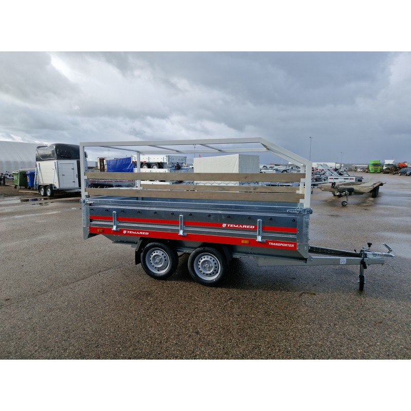 Tentas priekabai TEMARED Transporter 3015/2 h-80cm