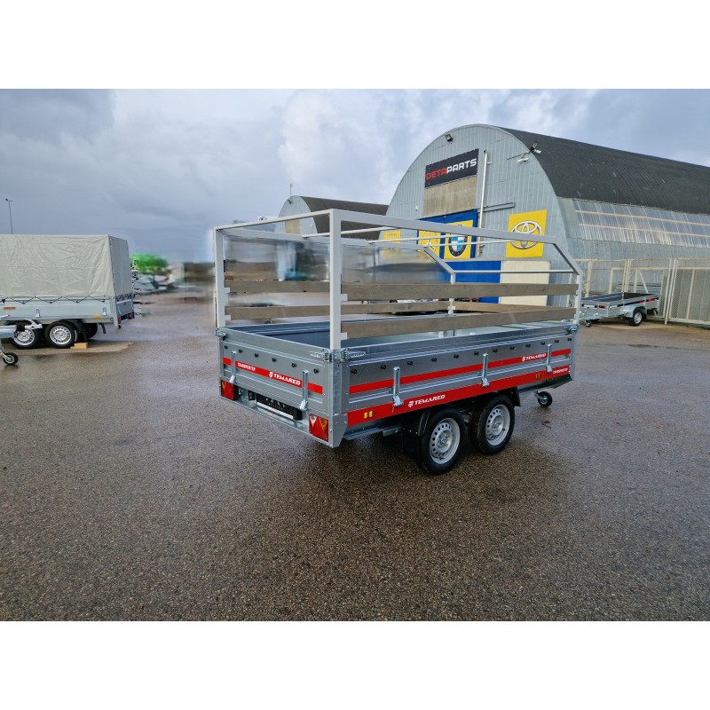 Tentas priekabai TEMARED Transporter 3015/2 h-80cm