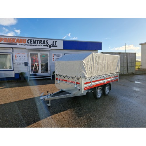 Tentas priekabai TEMARED Transporter 3015/2 h-80cm