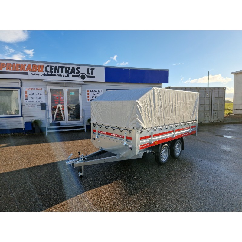 Tentas priekabai TEMARED Transporter 3015/2 h-80cm