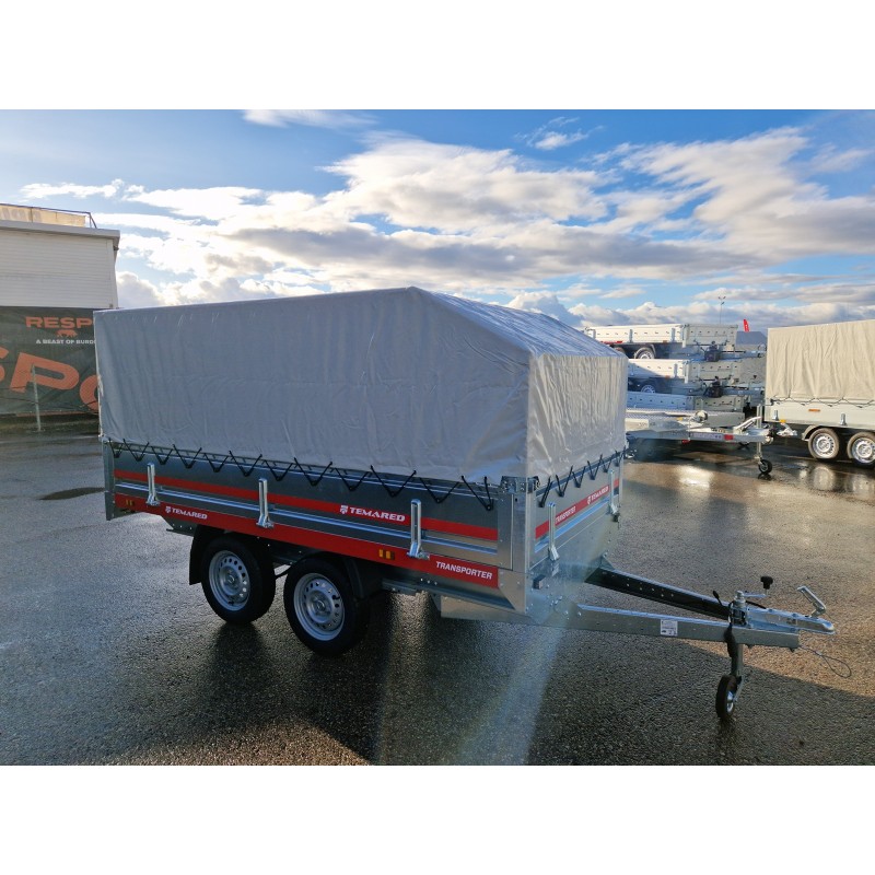 Tentas priekabai TEMARED Transporter 3015/2 h-80cm