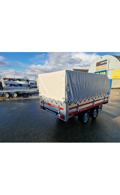 Tentas priekabai TEMARED Transporter 3015/2 h-80cm