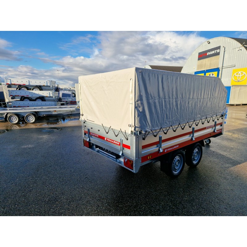 Tentas priekabai TEMARED Transporter 3015/2 h-80cm