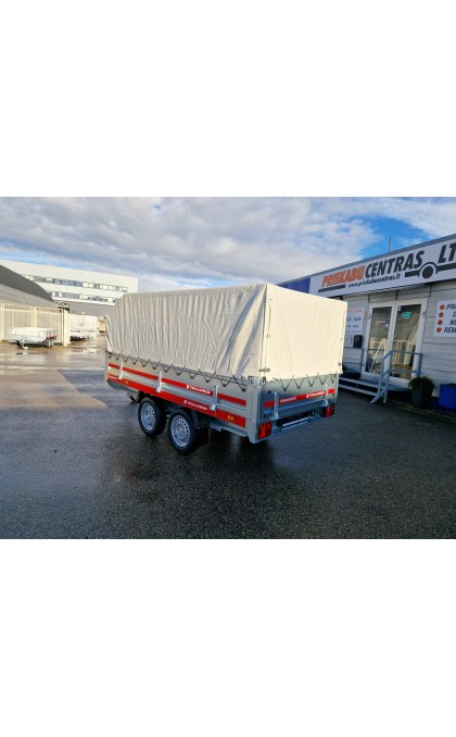Tentas priekabai TEMARED Transporter 3015/2 h-80cm