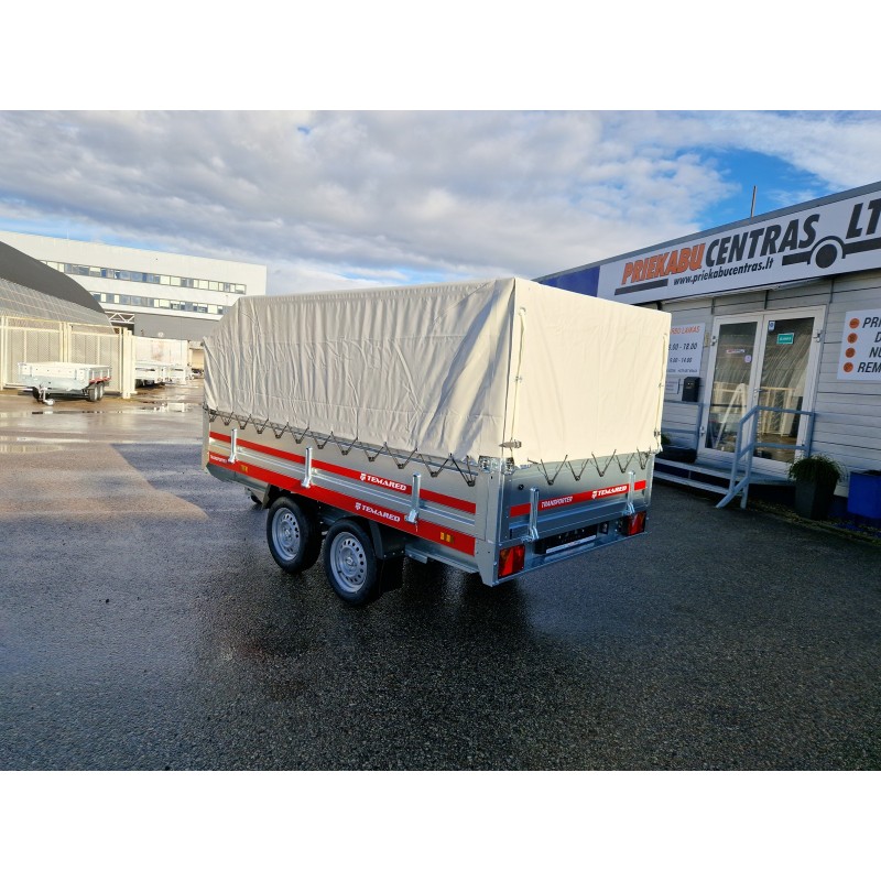 Tentas priekabai TEMARED Transporter 3015/2 h-80cm