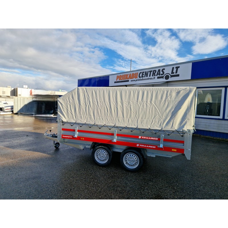 Tentas priekabai TEMARED Transporter 3015/2 h-80cm