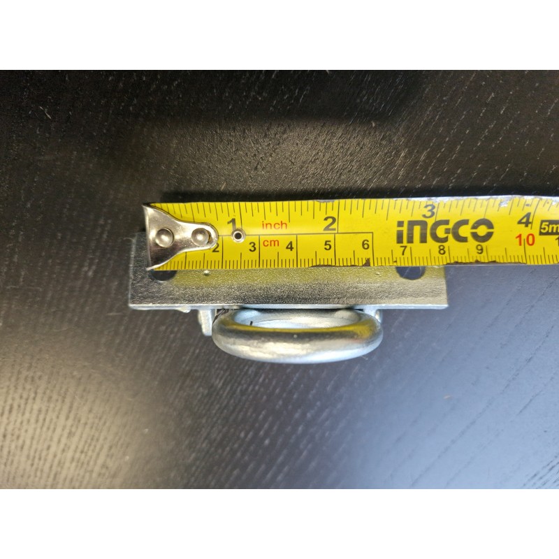 Šoninio tvirtinimo kilpa 90x23, ⌀28mm