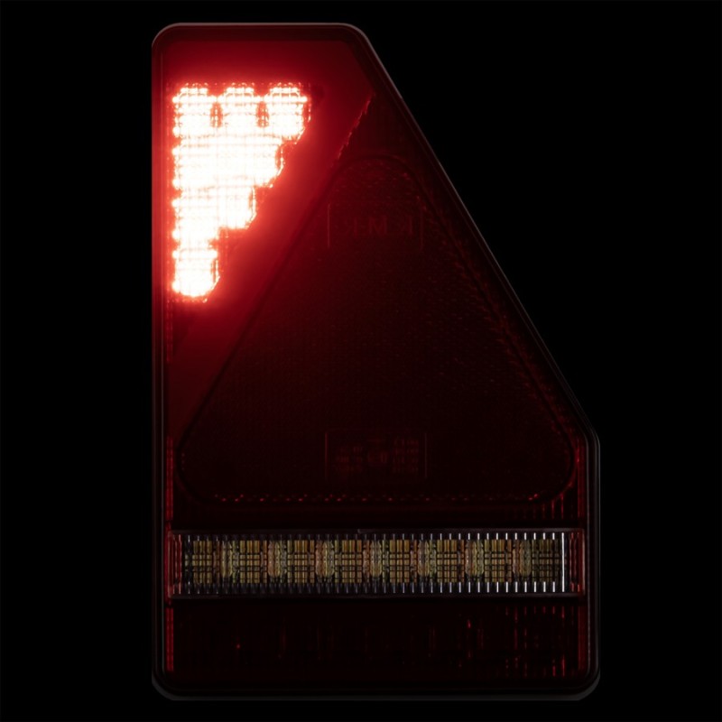 Žibintas LED 12/24v L1908 dešinė