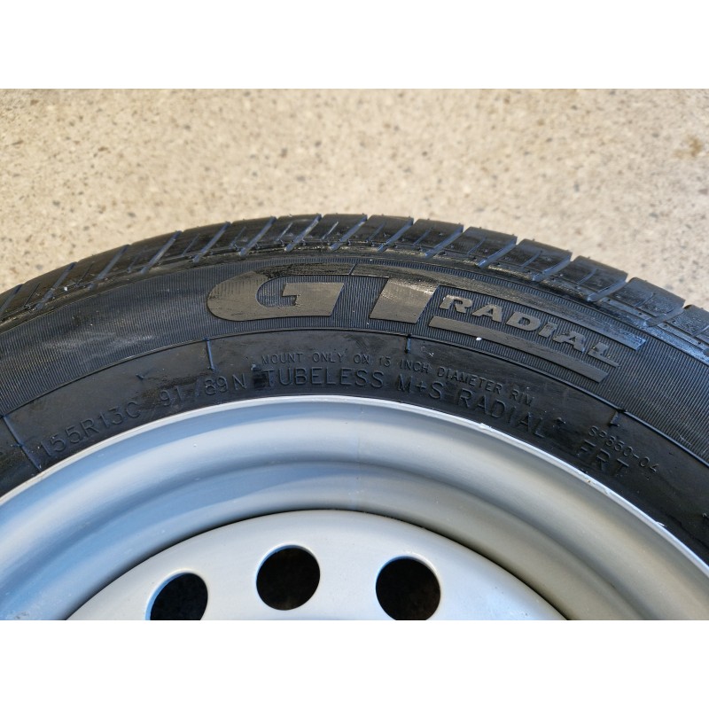 Priekabos atsarginis ratas R13C155 M+S 4x100